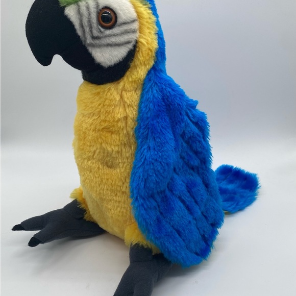 Wild Republic Macaw Parrot 11" Plush
Blue Yellow Green Stuffed Animal Bird. - Picture 13 of 14